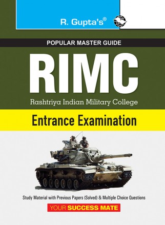 RGupta Ramesh RIMC (Rashtriya Indian Military College) Entrance Exam Guide English Medium